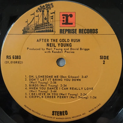 Neil Young : After The Gold Rush (LP, Album, Ter)