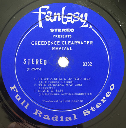 Creedence Clearwater Revival : Creedence Clearwater Revival (LP, Album, Sil)