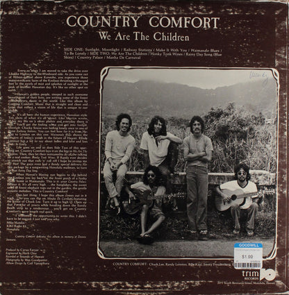 Country Comfort : We Are The Children (LP, Album)