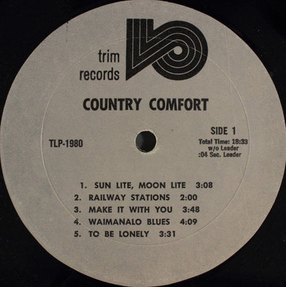Country Comfort : We Are The Children (LP, Album)