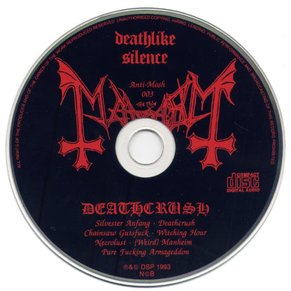 Mayhem : Deathcrush (CD, MiniAlbum, RE, RP)