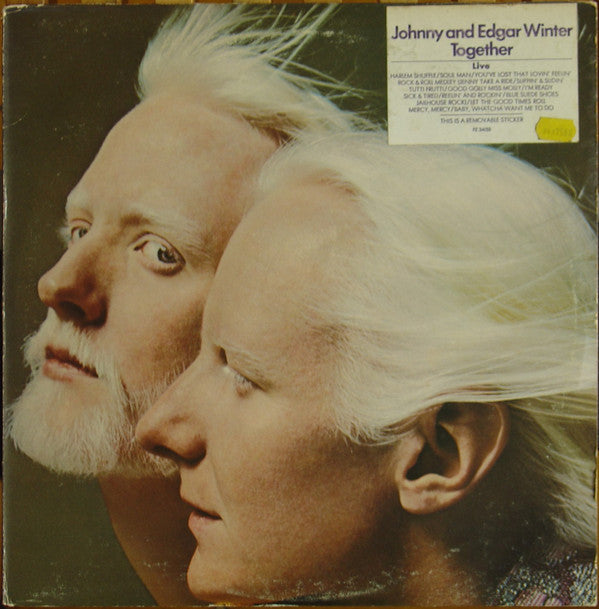 Johnny* & Edgar Winter : Together (LP, Album, Pit)