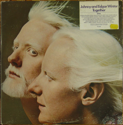 Johnny* & Edgar Winter : Together (LP, Album, Pit)