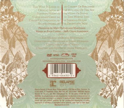 Mastodon : Blood Mountain (CD, Album + DVD-V, NTSC)