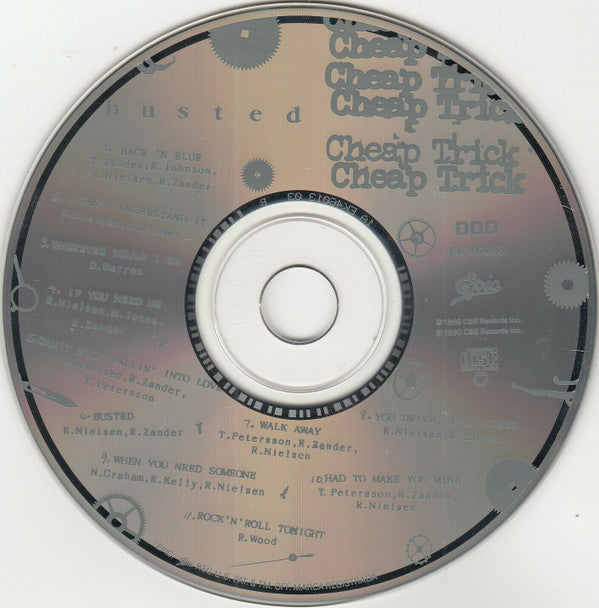 Cheap Trick : Busted (CD, Album)
