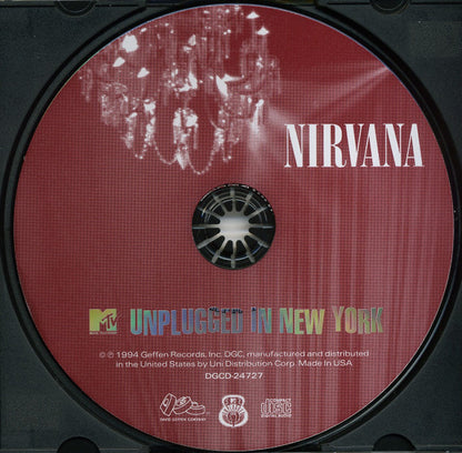 Nirvana : MTV Unplugged In New York (CD, Album, RE, Son)