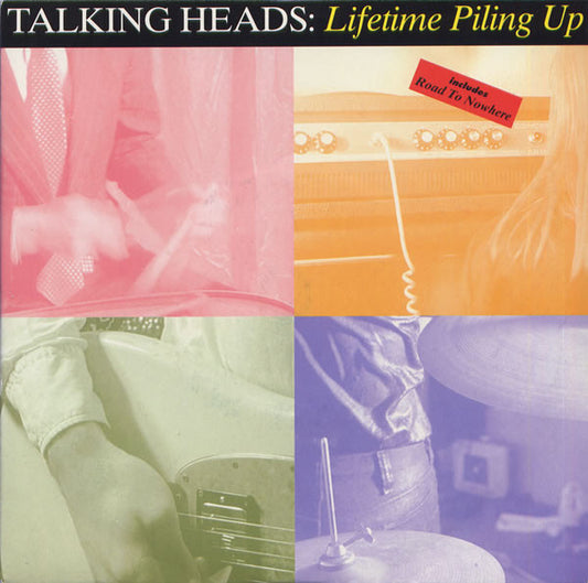 Talking Heads : Lifetime Piling Up (7", Single)