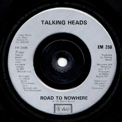 Talking Heads : Lifetime Piling Up (7", Single)