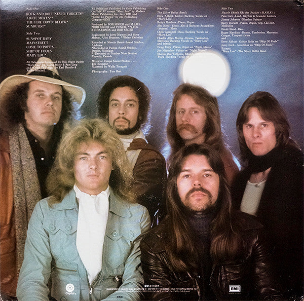Bob Seger And The Silver Bullet Band : Night Moves (LP, Album, Club, Car)