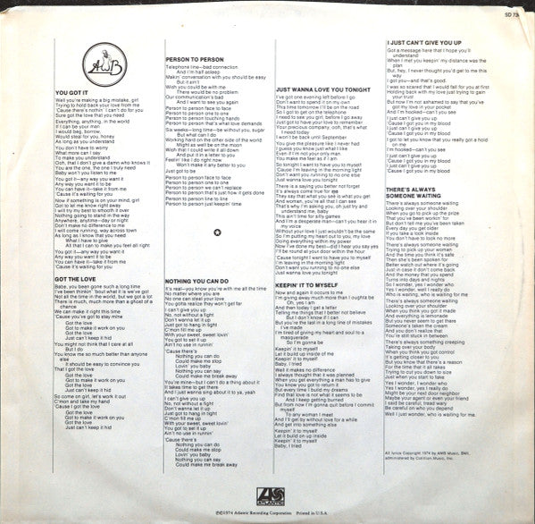 Average White Band : AWB (LP, Album, PR )