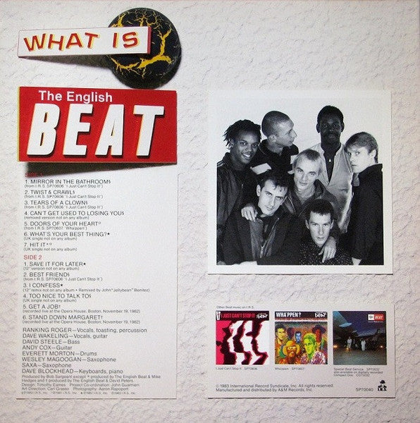 The English Beat* : What Is Beat? (LP, Comp, Ele)
