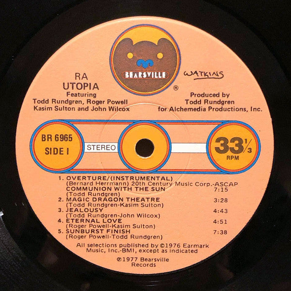 Utopia (5) : Ra (LP, Album, Win)