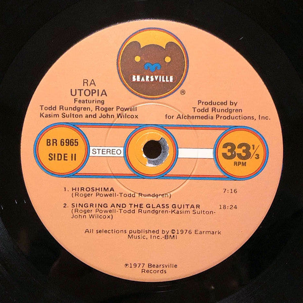 Utopia (5) : Ra (LP, Album, Win)