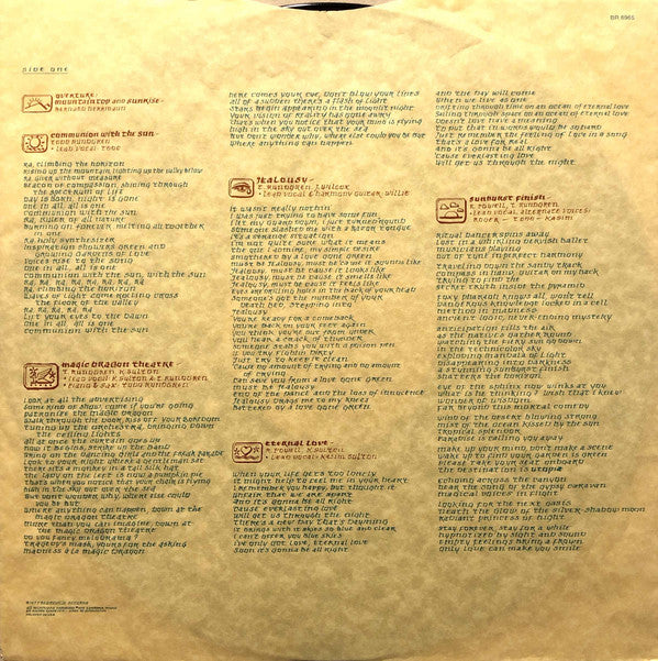 Utopia (5) : Ra (LP, Album, Win)