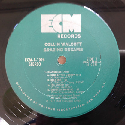 Collin Walcott : Grazing Dreams (LP, Album)