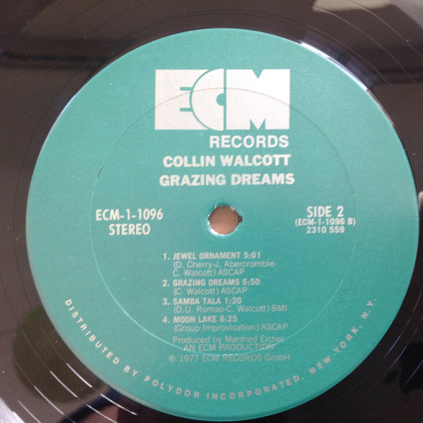 Collin Walcott : Grazing Dreams (LP, Album)