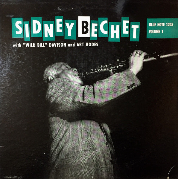 Sidney Bechet with "Wild Bill" Davison* and Art Hodes : Giant Of Jazz (Volume 1) (LP, Album, Mono, RP)