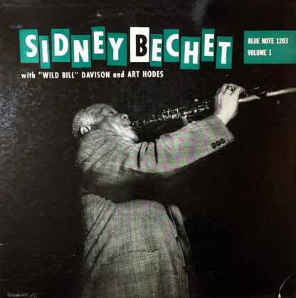 Sidney Bechet with "Wild Bill" Davison* and Art Hodes : Giant Of Jazz (Volume 1) (LP, Album, Mono, RP)