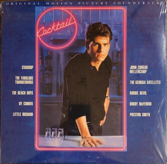 Various : Cocktail - Original Motion Picture Soundtrack (LP, Album, Club, Car)