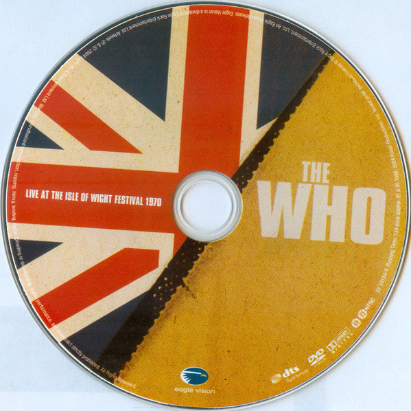 The Who : Live At The Isle Of Wight Festival 1970 (DVD-V, RE, S/Edition, Multichannel, NTSC)