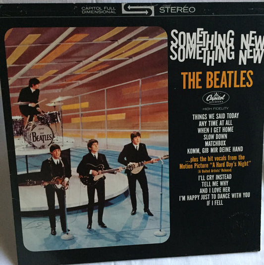 The Beatles : Something New (LP, Album, RE, Win)