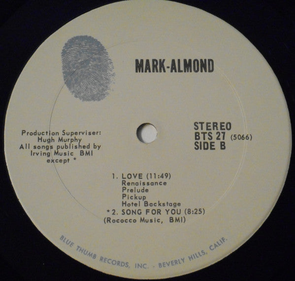 Mark-Almond : Mark-Almond (LP, Album, Pit)