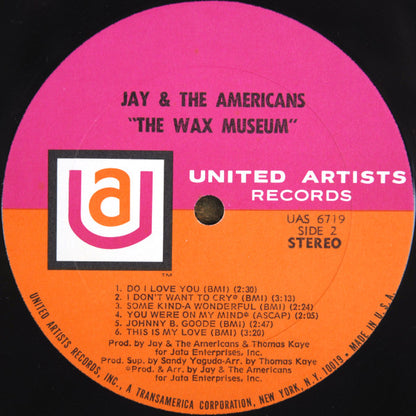 Jay & The Americans : Wax Museum (LP, Album, All)