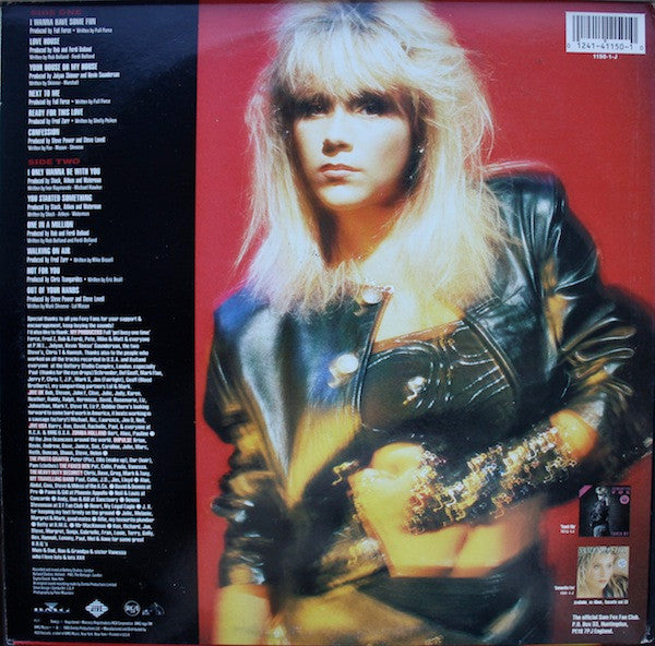 Samantha Fox : I Wanna Have Some Fun (LP, Album)