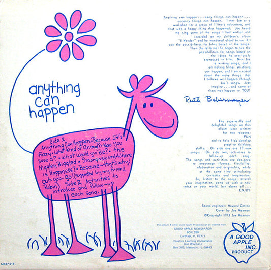 Joe Wayman : Anything Can Happen (LP, Album)