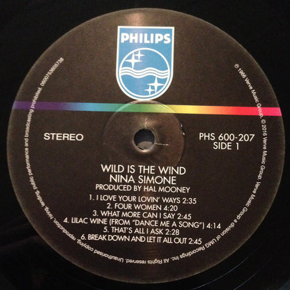 Nina Simone : Wild Is The Wind (LP, Album, RE, 180)