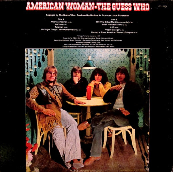 The Guess Who : American Woman (LP, Album, RE)
