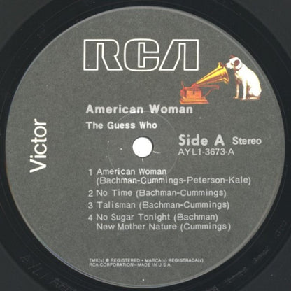 The Guess Who : American Woman (LP, Album, RE)