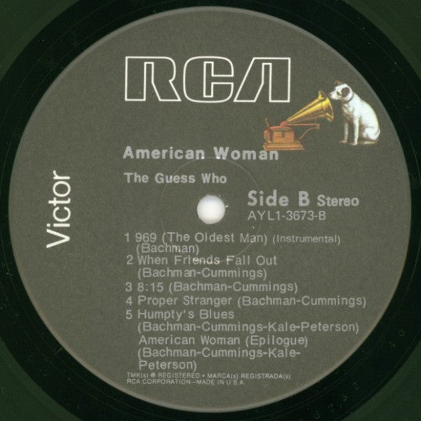 The Guess Who : American Woman (LP, Album, RE)