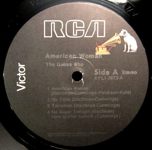 The Guess Who : American Woman (LP, Album, RE)