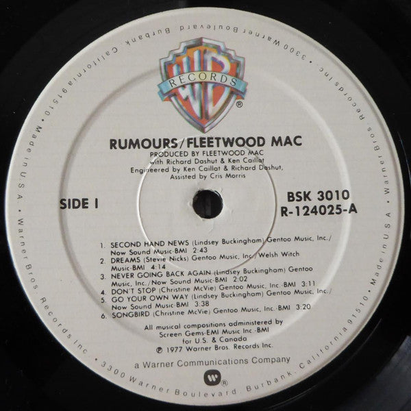 Fleetwood Mac : Rumours (LP, Album, Club, RE, Tex)