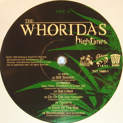 The Whoridas : High Times (LP, Album)