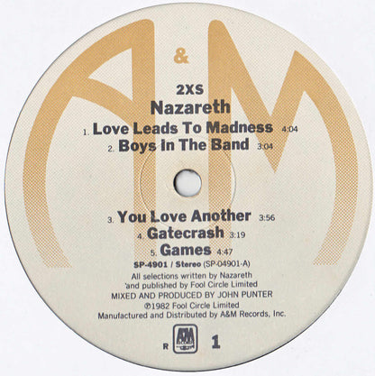 Nazareth (2) : 2XS (LP, Album, R -)