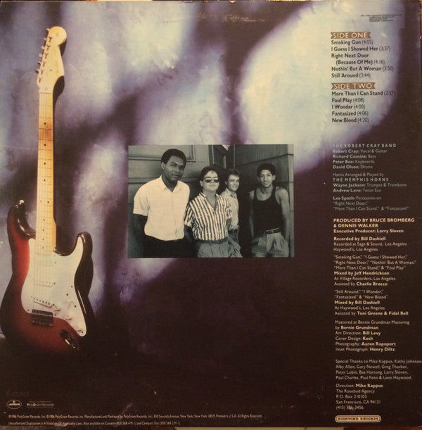 Robert Cray : Strong Persuader (LP, Album, Club, Ind)