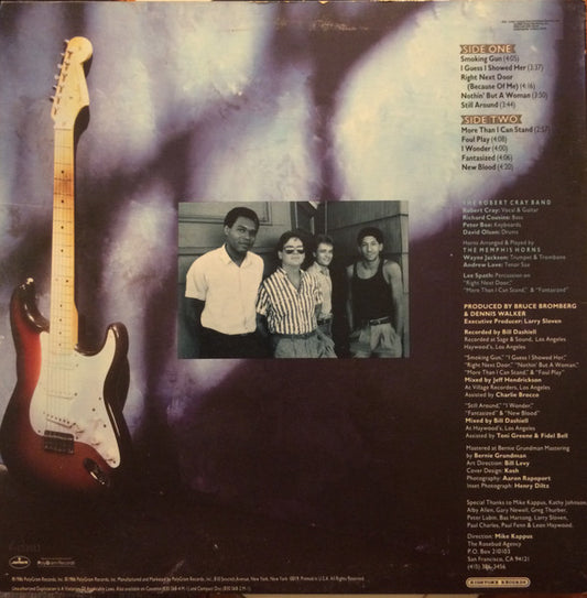Robert Cray : Strong Persuader (LP, Album, Club, Ind)