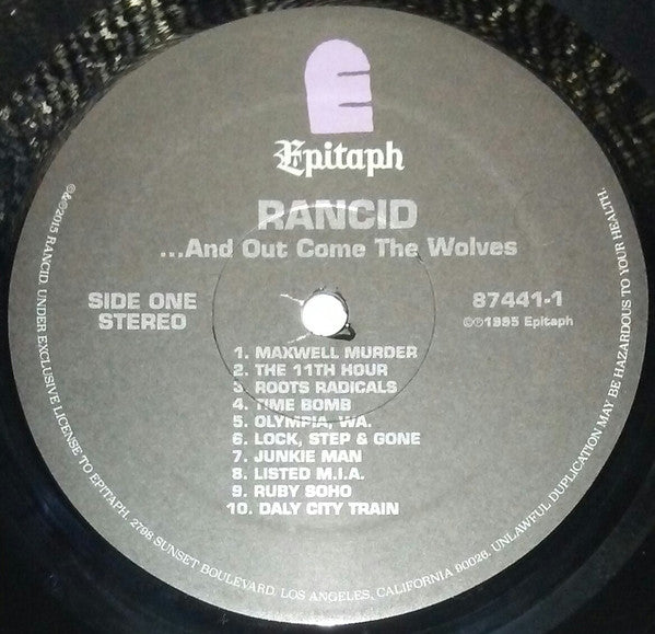 Rancid : ...And Out Come The Wolves (LP, Album, RE)