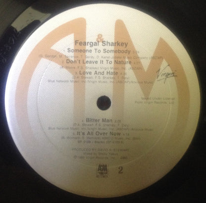 Feargal Sharkey : Feargal Sharkey (LP, Album, Club)
