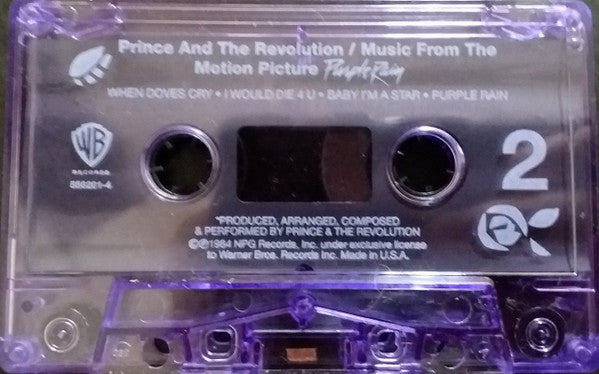 Prince And The Revolution : Purple Rain (Cass, Album, RE, Pur)