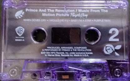 Prince And The Revolution : Purple Rain (Cass, Album, RE, Pur)