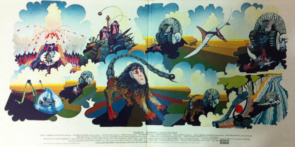 Emerson, Lake & Palmer : Tarkus (LP, Album, RE, Mon)