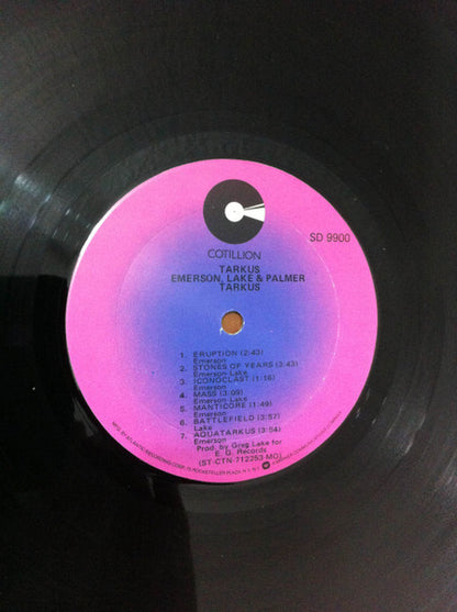 Emerson, Lake & Palmer : Tarkus (LP, Album, RE, Mon)