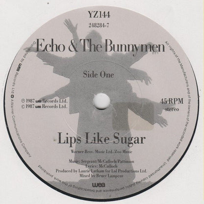 Echo & The Bunnymen : Lips Like Sugar (7", Single)