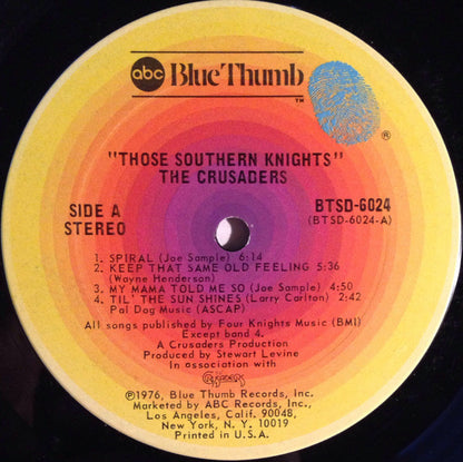 The Crusaders : Those Southern Knights (LP, Album, Ter)