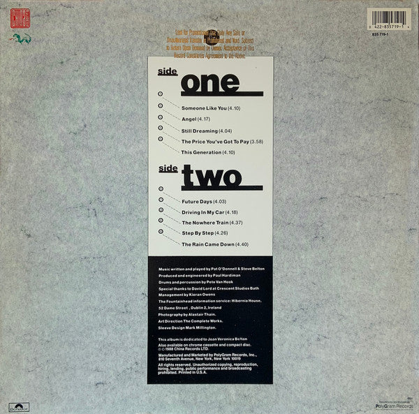 The Fountainhead : Voice Of Reason (LP, Album, Promo)