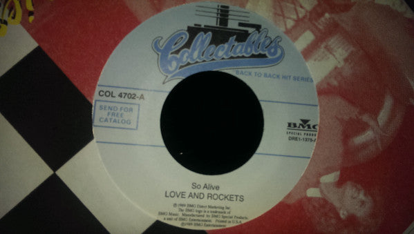 Love And Rockets / Mr. Mister : So Alive / Is It Love (7", Single)