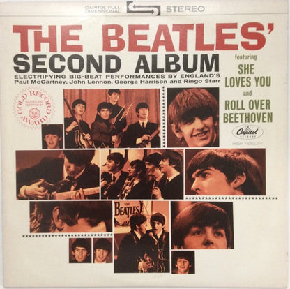 The Beatles : The Beatles' Second Album (LP, Album, RE, Pur)